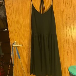 🌷4/20 Black elegant casual American eagle dress